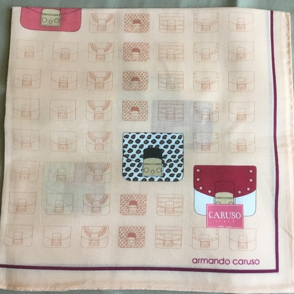 Caruso Handkerchief New with tags - Picture 2 of 12